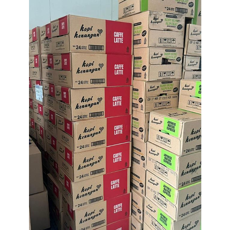 Jual Kopi Kenangan Botol RTD 220ml x 24pcs (Karton) | Shopee Indonesia