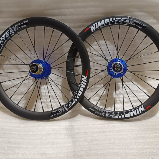 Jual wheelset sepeda lipat ukuran 16 plus 349 merk litepro dan nimbuzz ...