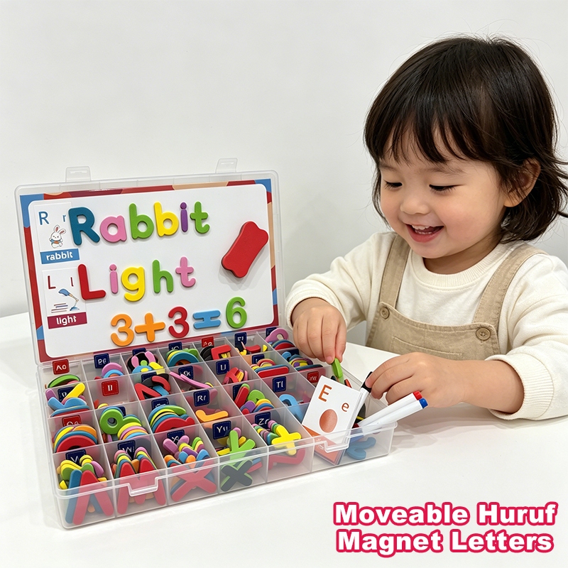Jual Magnet Letters abc Anak Belajar Edukasi Stiker Educational Huruf ...