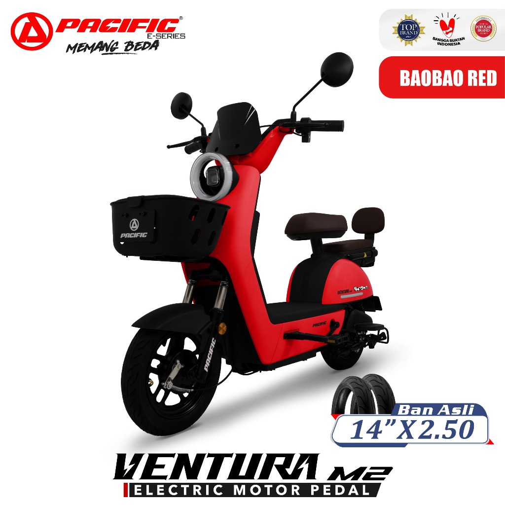 Sepeda Listrik Pacific Ventura M2 Electric E-Bike 600 Watt By Pacific Terbaru