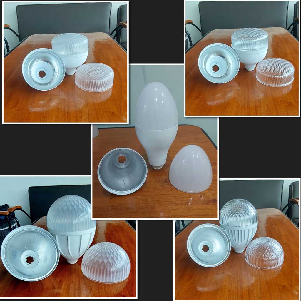 Jual Kap, housing, kesing Led Transparan Bening, Buram, Crown, Crystal ...