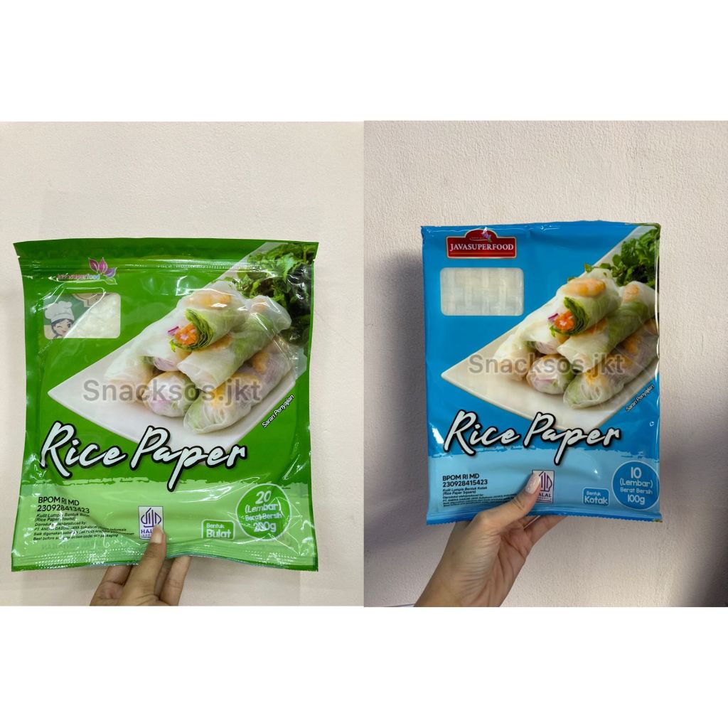 Jual Rice Paper / Banh Trang High Quality Rice Paper 22cm / Kulit ...