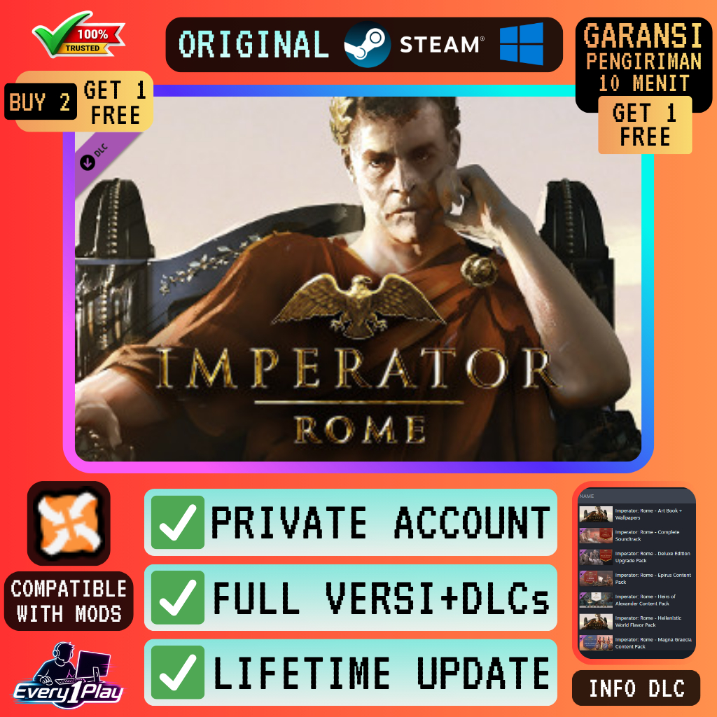 Jual Imperator Rome Game Steam - Games PC Laptop Windows | Shopee Indonesia