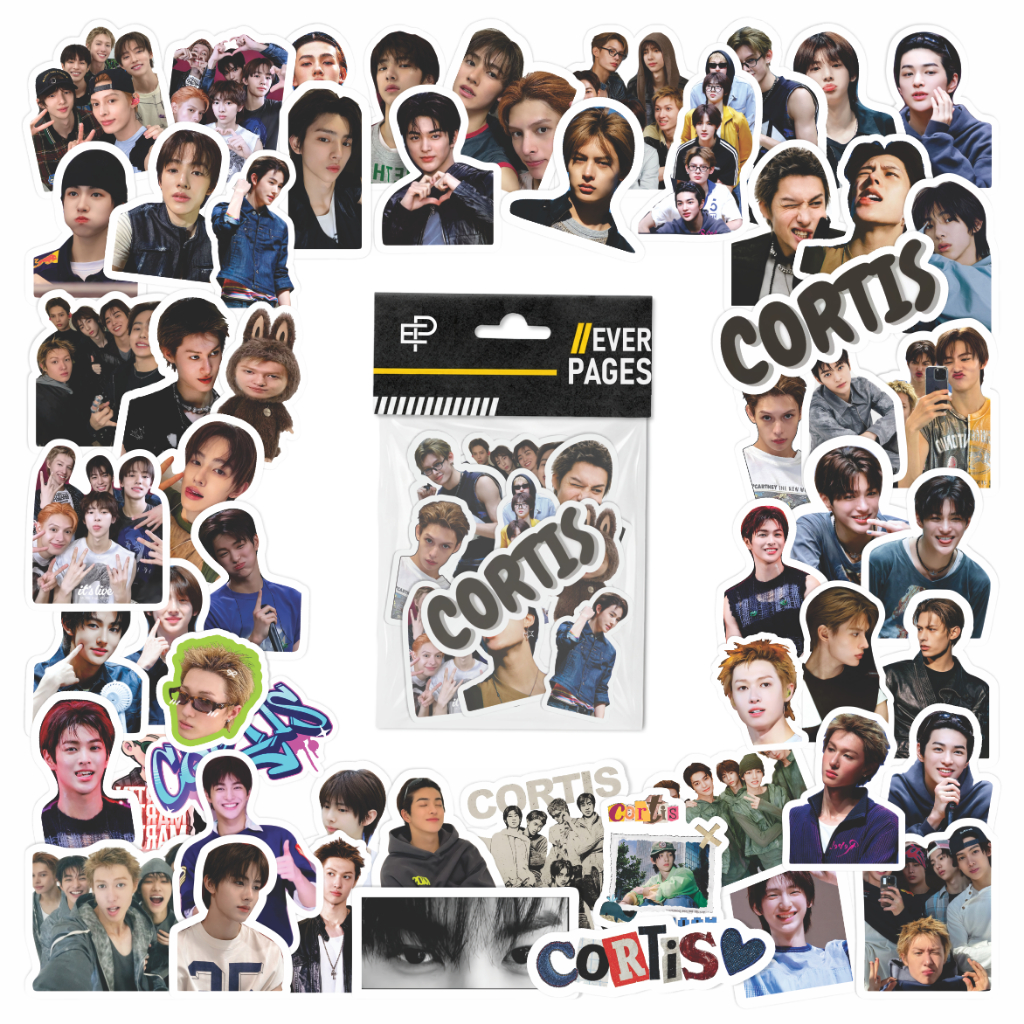 Jual (50 Pcs) Sticker CORTIS Pack & Member Cortis (Keonho, Juhoon ...