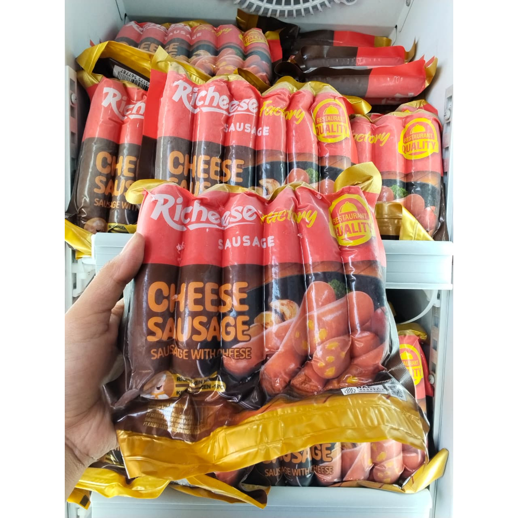Jual RICHEESE FACTORY SAUSAGE SMOKE BRATWURST ISI 6 360GR/ RICHEESE ...
