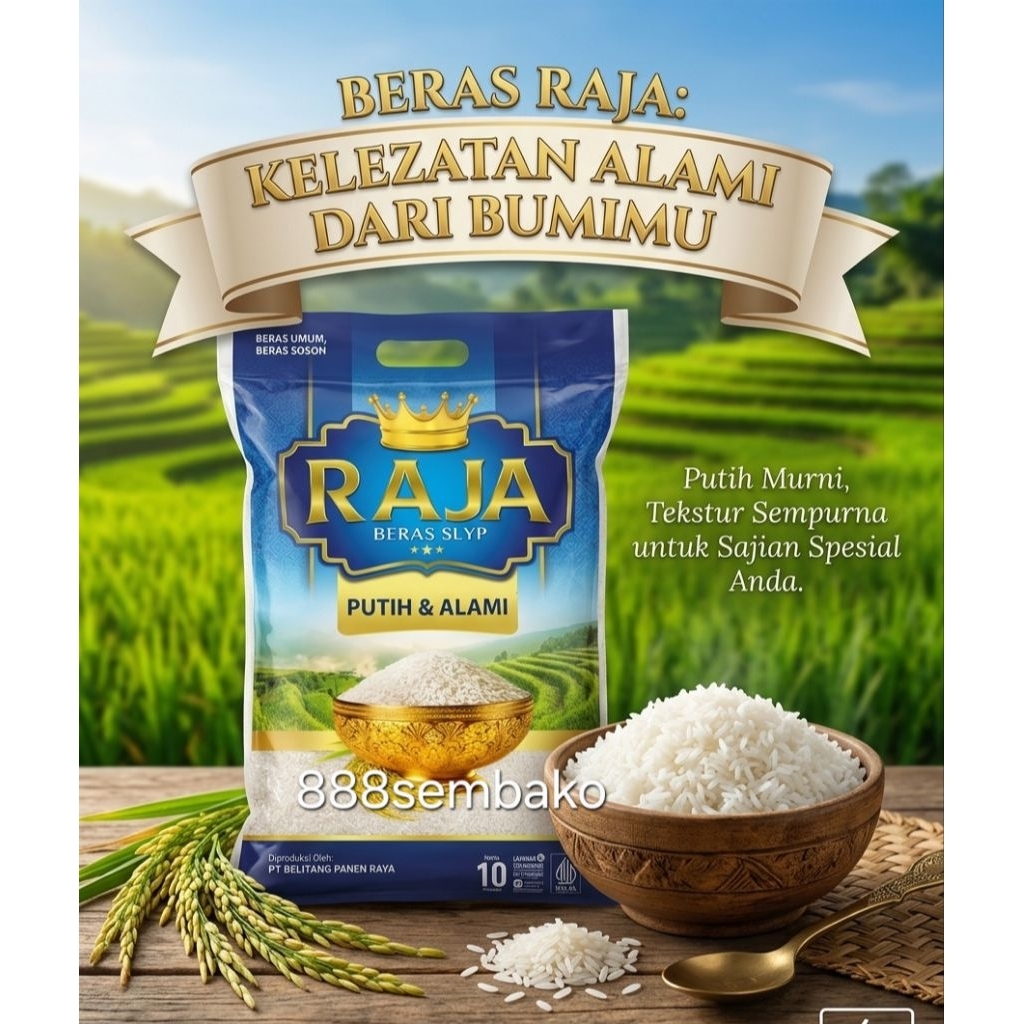 Jual Beras Raja 10 kg | Shopee Indonesia