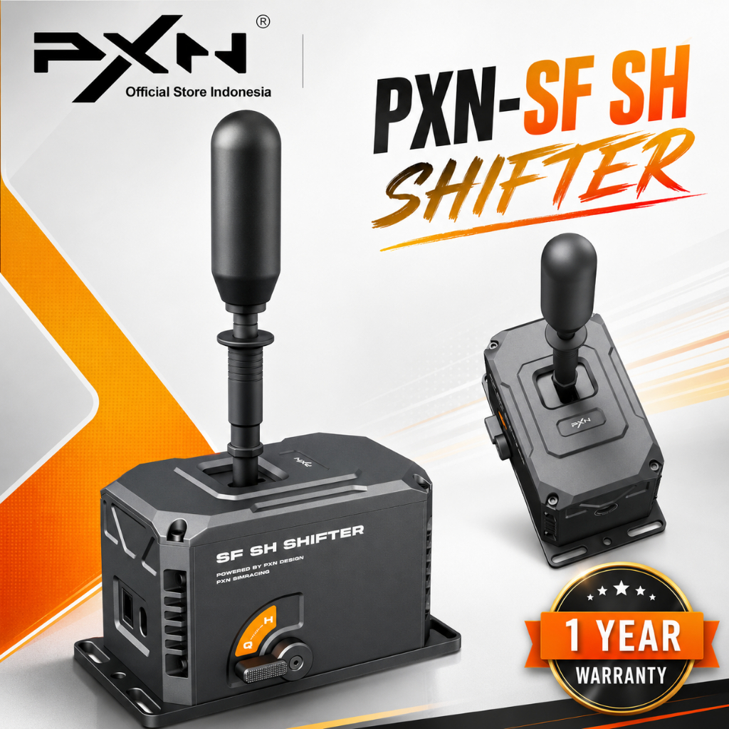 Jual PXN SF SH Sim Racing Shifter Dual Mode 7+R H Pattern & Sequential ...