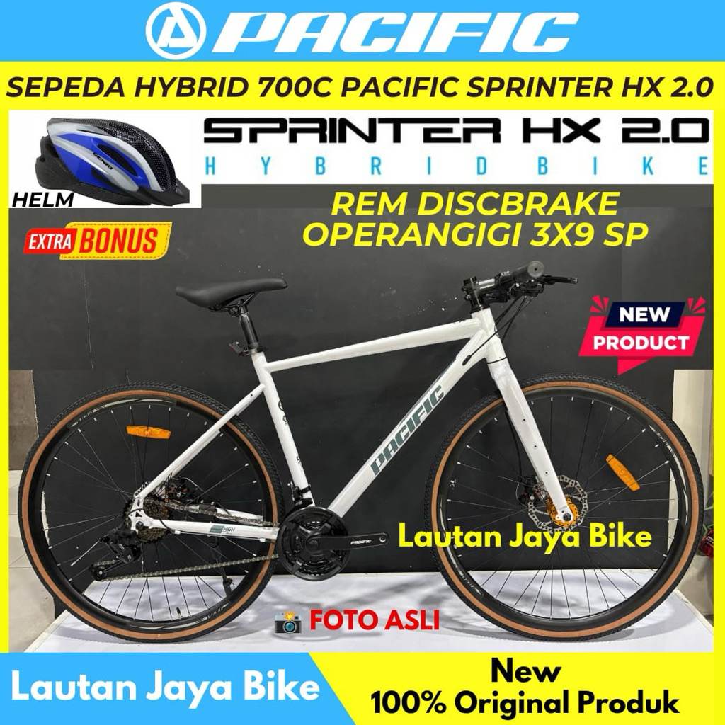 Jual Sepeda Hybrid Pacific 700c Sprinter HX 2.0 Operangigi Terbaru ...