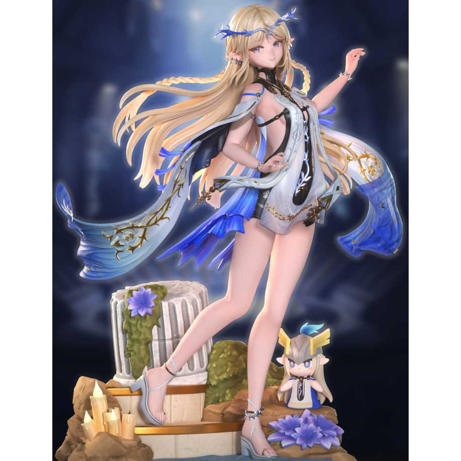 Jual Miniature Figure Wuthering Waves Carthethyia 1/64 HO diorama for ...