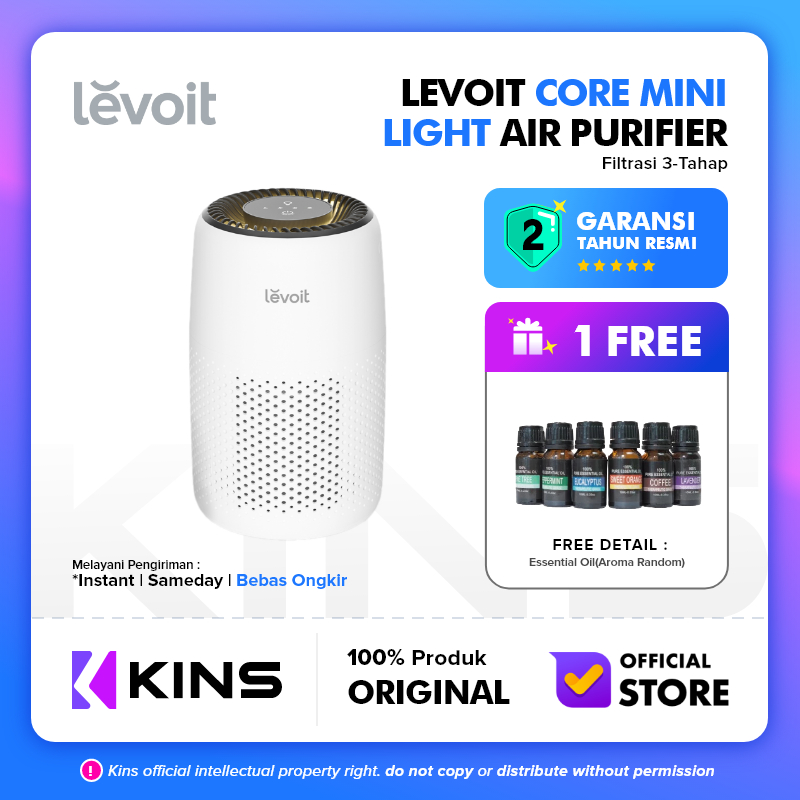 Jual Levoit Core Mini Air Purifier dengan Aroma Diffuser Penyaring ...