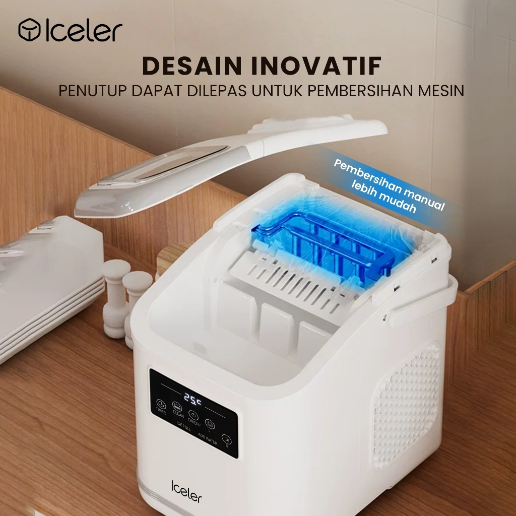 Jual Mesin Es Portable Iceler Ice Maker 12 Kg per Hari | Shopee Indonesia
