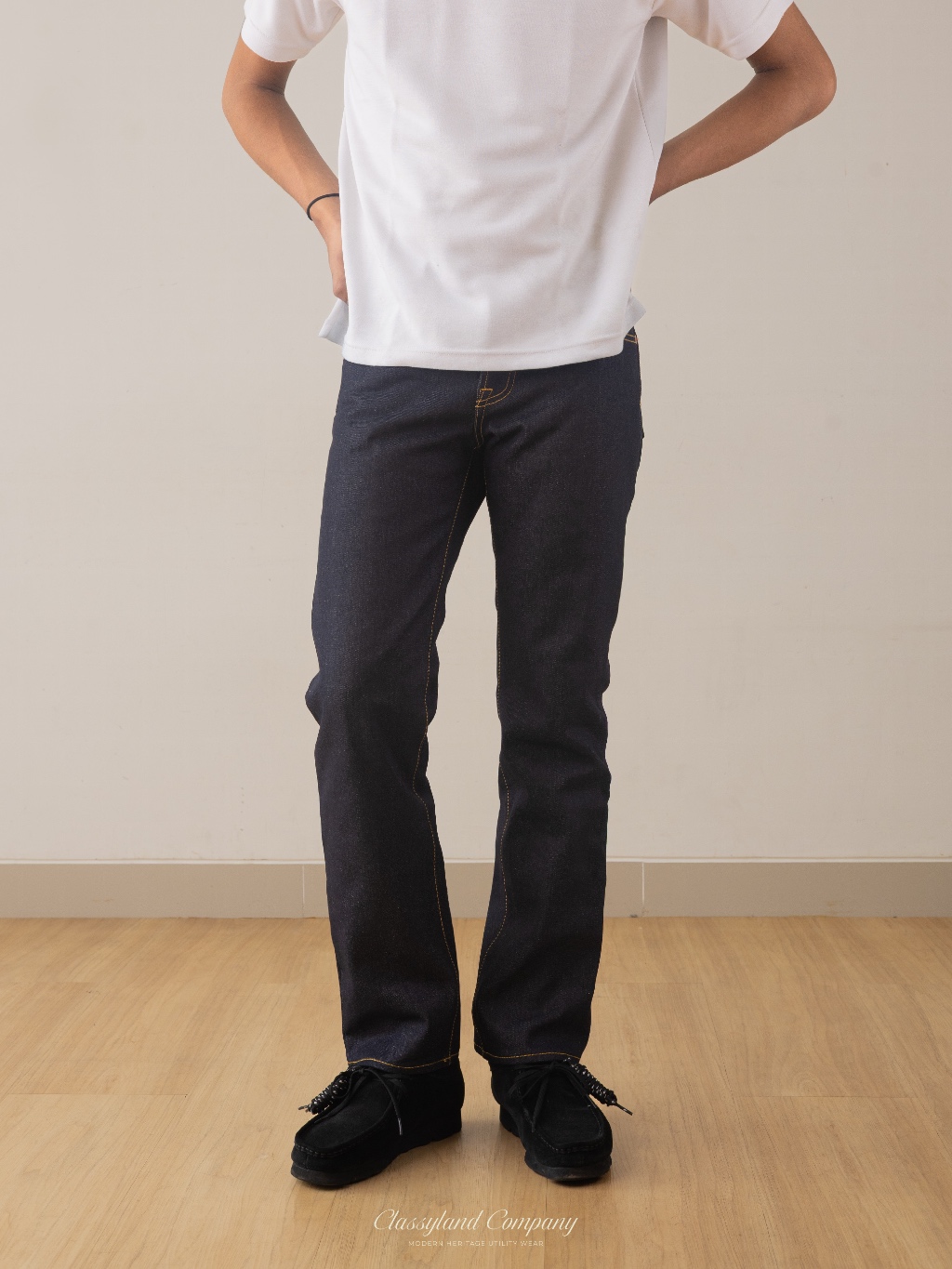 LONCHO FACTORY RAW DENIM ロンチョファクトリーサイズ32 ロバート 