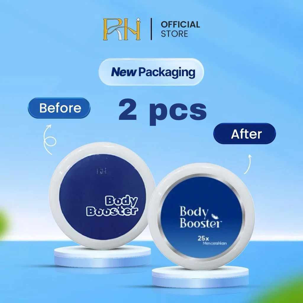 Jual (2POT) RHI BODY BOOSTER ORIGINAL 10X MENCERAHKAN BIBIT PEMUTIH ...