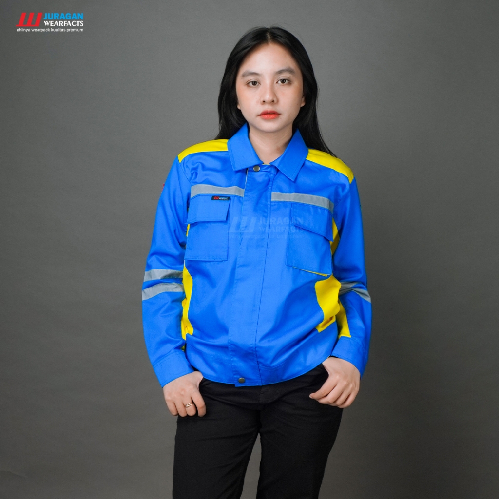 Jual Juragan Wearfacts - Baju Wearpack Safety Warna Biru Benhur ...