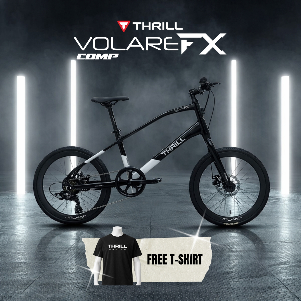 Jual SEPEDA THRILL VOLARE COMP MINI VELO SEPEDA URBAN STYLISH ALLOY 20 ...