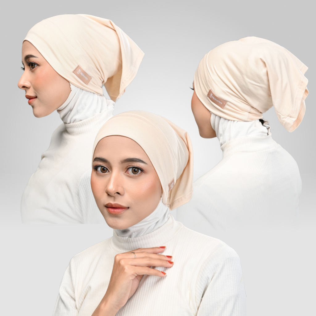 Jual Hijaberies - Inner Long Headband (Ciput Bandana Full Cover area ...