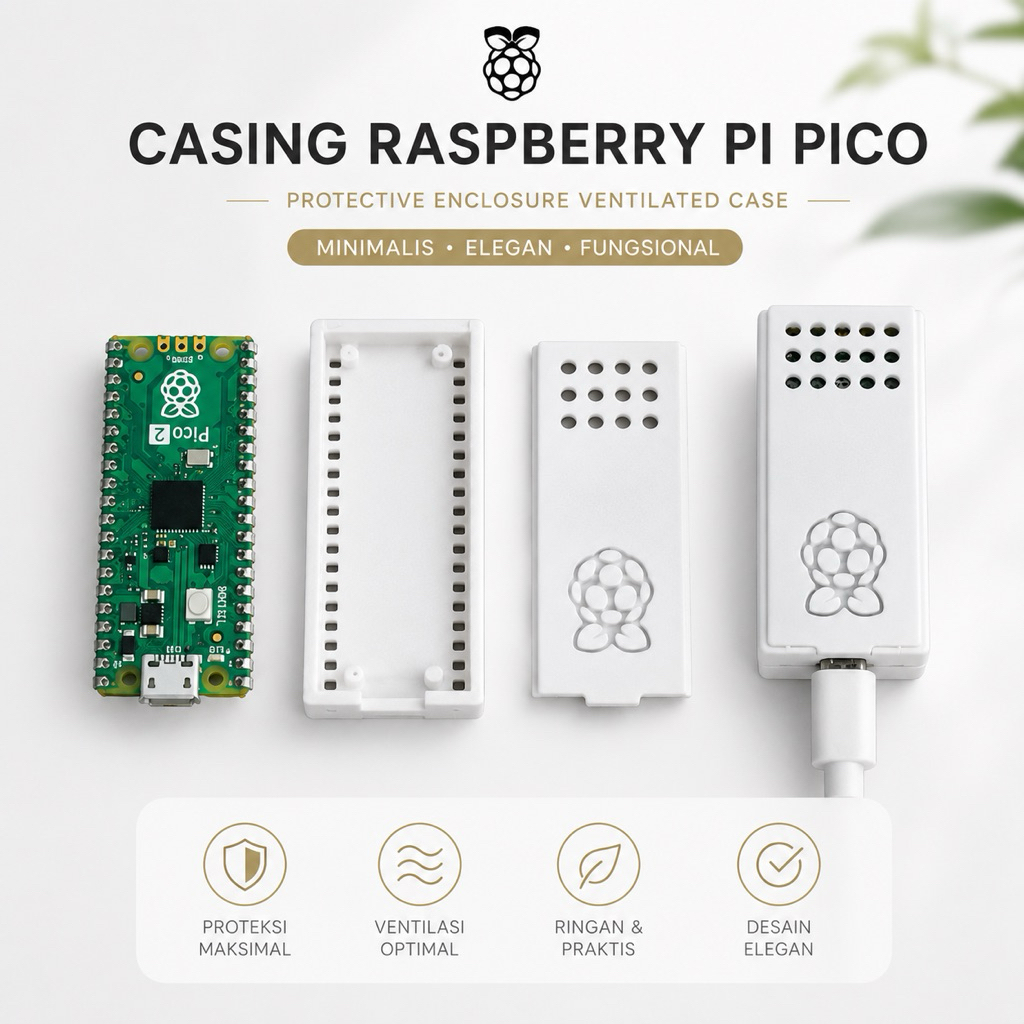 Jual Casing Raspberry Pi Pico / Pico W / Pico 2 / Pico 2W – Protective ...