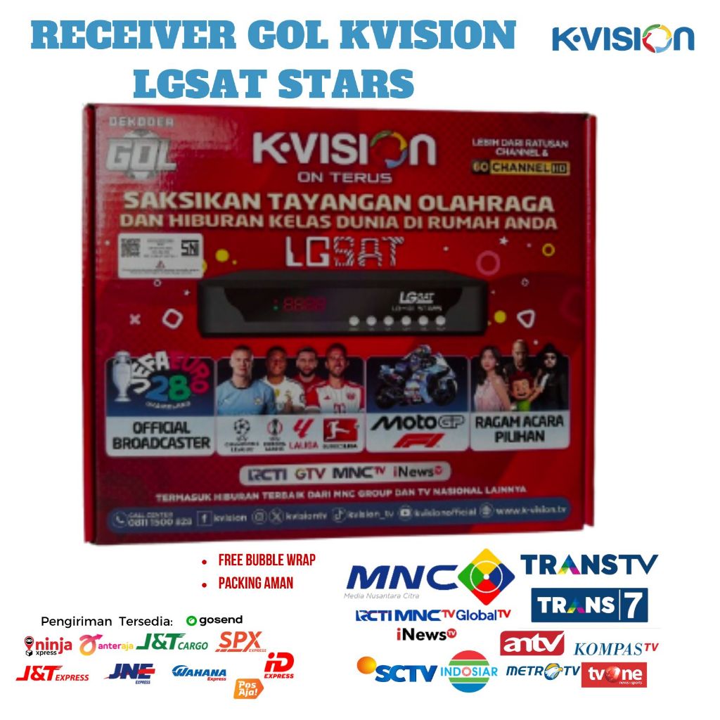 Jual K-VISION Receiver KVISION LGsat Stars HD Awet Bonus Paket ...
