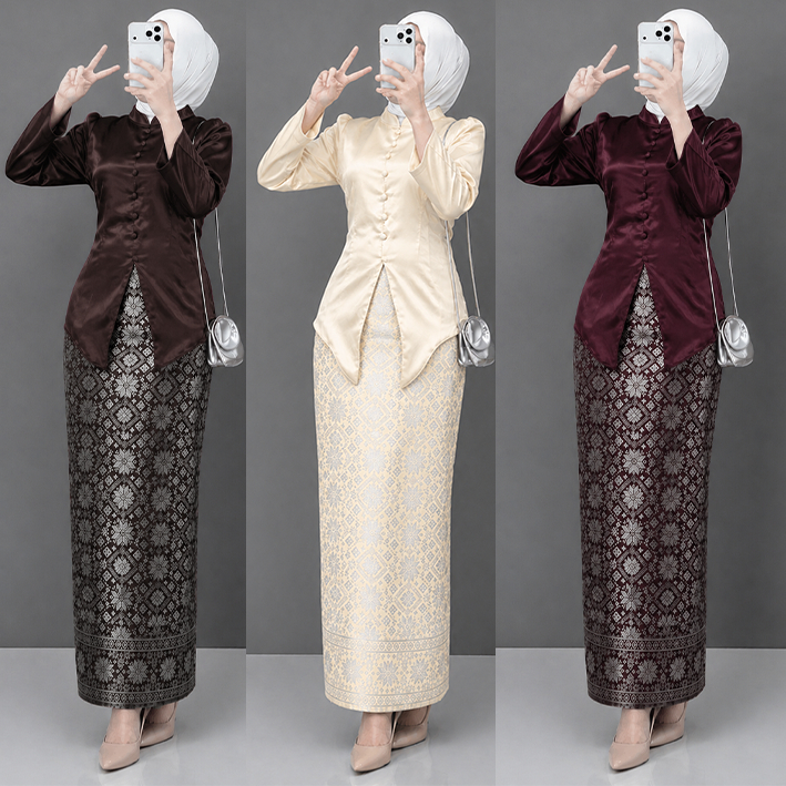 Jual model baju kurung melayu rok songket Terlengkap & Harga Terbaru ...