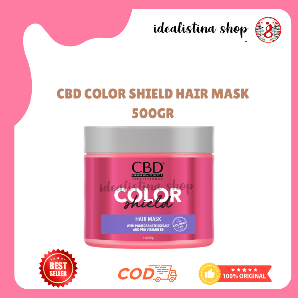 Jual CBD Color Shield Hair Mask 500 | Shopee Indonesia