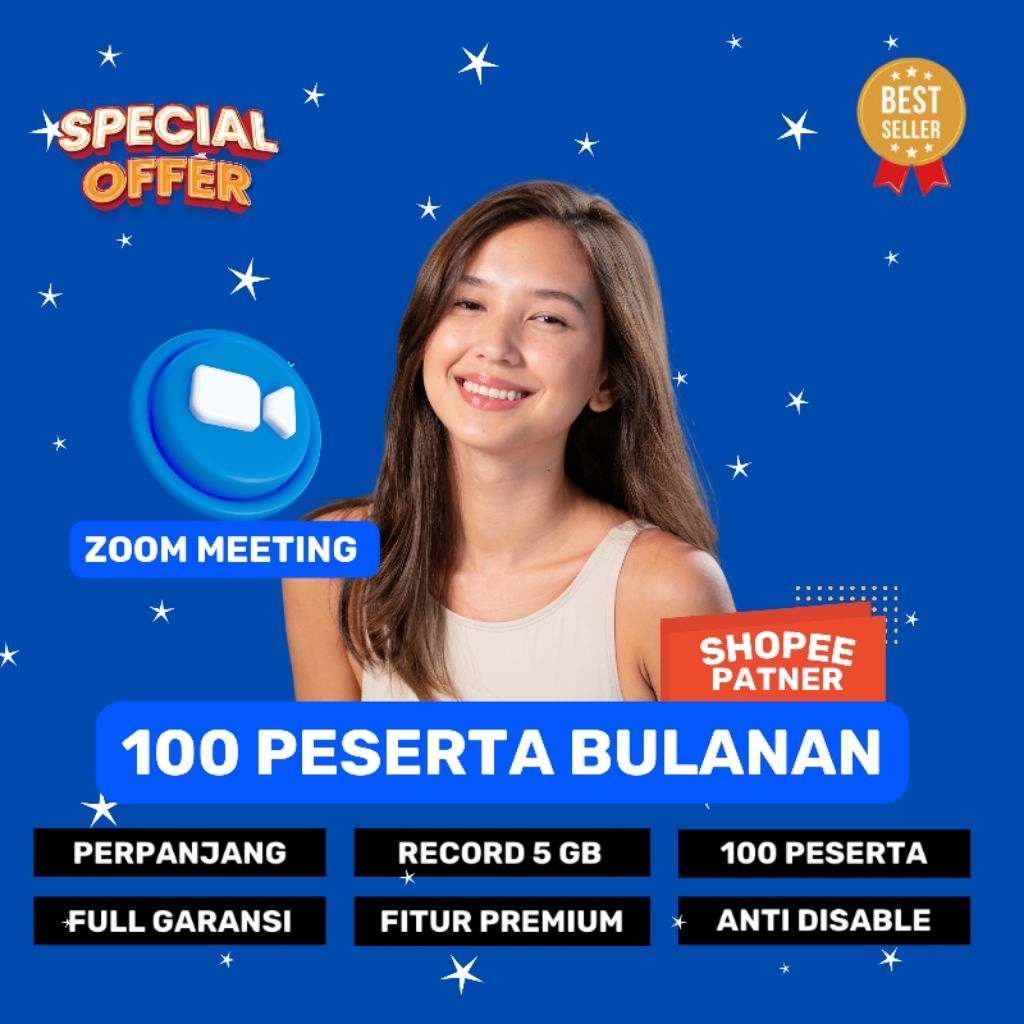 Z00M AI UNLIMITED 100 PESERTA 1 BULAN