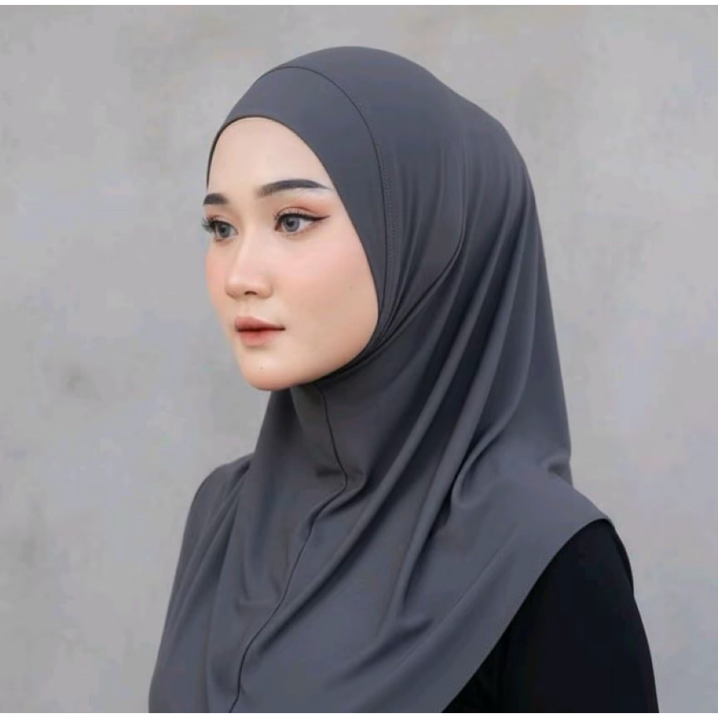 Hijab Instan Mima Kaos Rayon | Hijab Viscose |Bergo Non Pet Adem | Menutup Dada | Hijab Trend Hijab Viral | Hijab Masuk ke Atasan | Termurah