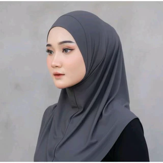 Hijab Instan Mima Kaos Rayon | Hijab Viscose |Bergo Non Pet Adem | Menutup Dada | Hijab Trend Hijab Viral | Hijab Masuk ke Atasan | Termurah