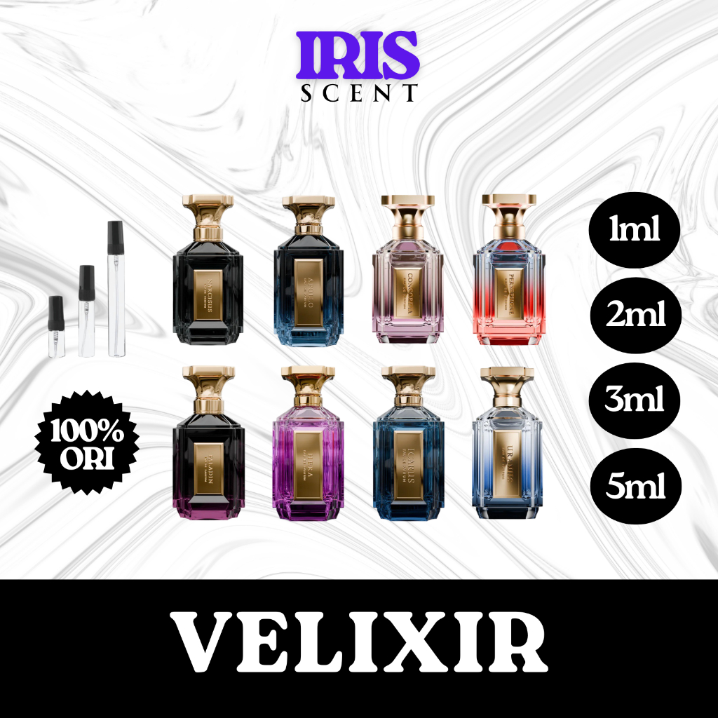 Jual Decant Velixir Parfum All Varian Tester 100% Original Tahan Lama ...