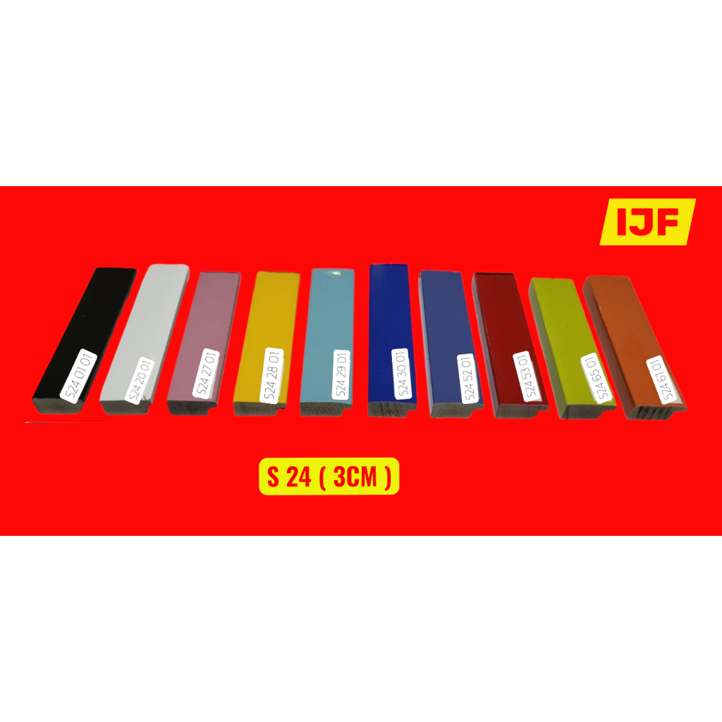 Jual Fiber Batangan Bingkai Minimalis PolyFrame S24 (3cm) | Shopee ...