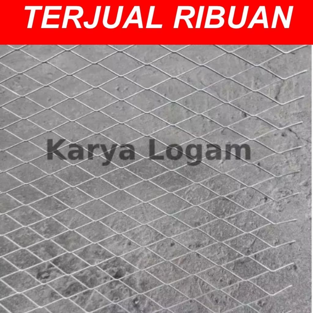 Jual Expanded Metal 1020 / Expanded Mesh D1020 Expanda Diamond Mesh ...