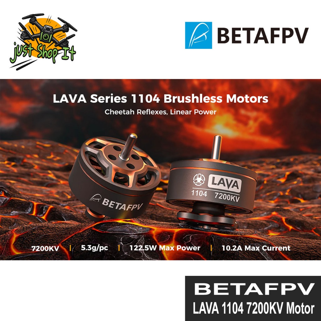Jual BetaFPV LAVA 1104 7200kV Brushless Motors for FPV Drones | Shopee ...