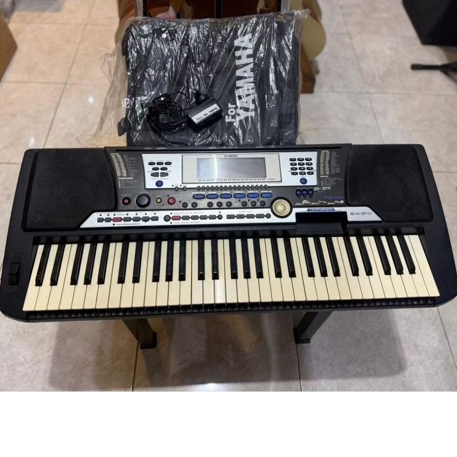 Jual Yamaha PSR-540 | Keyboard + tas + packing kayu | Shopee Indonesia
