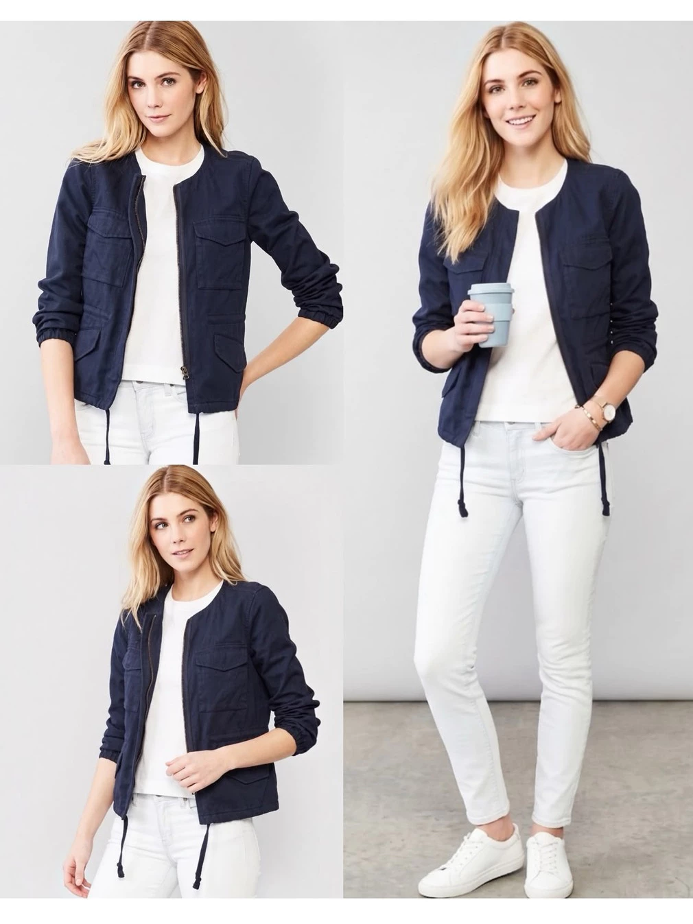Jaket Tipis Wanita GP Utility Ripstop Summer Jacket - 2728