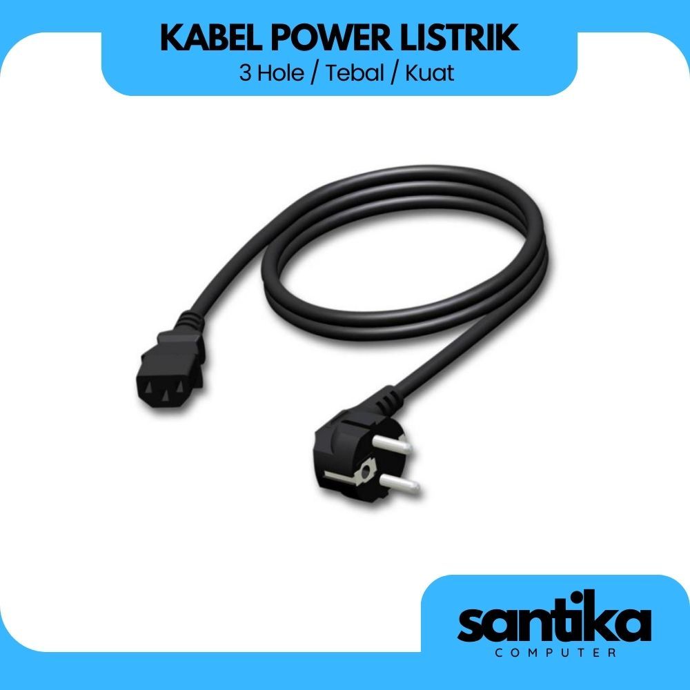 Jual Kabel Power Cpu Listrik Standar | Shopee Indonesia