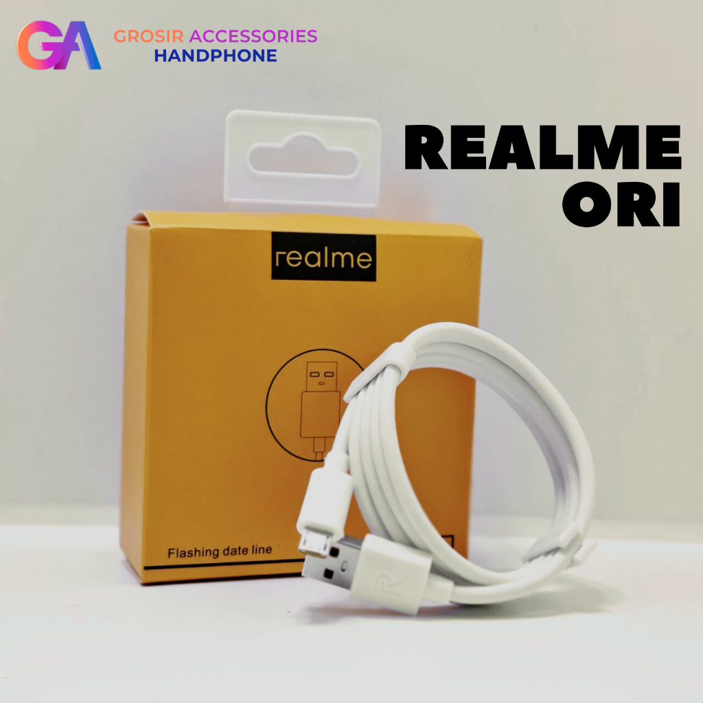 Jual REALME Kabel Data 6A Fast Charging ( USB MICRO, TYPE C ) - Desain ...