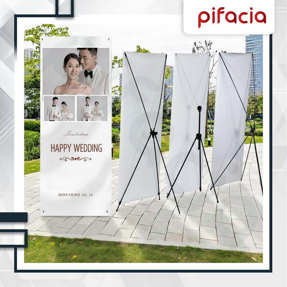 Jual PIFACIA Tiang X-Banner Penyangga Poster Stand Display Promosi ...
