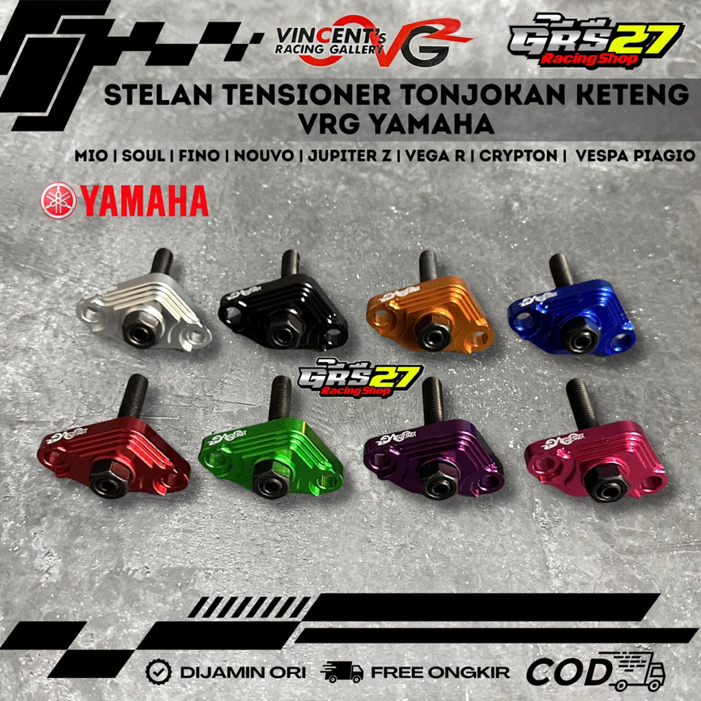 Jual STELAN SETELAN TENSIONER TONJOKAN KETENG MANUAL VRG YAMAHA MIO ...