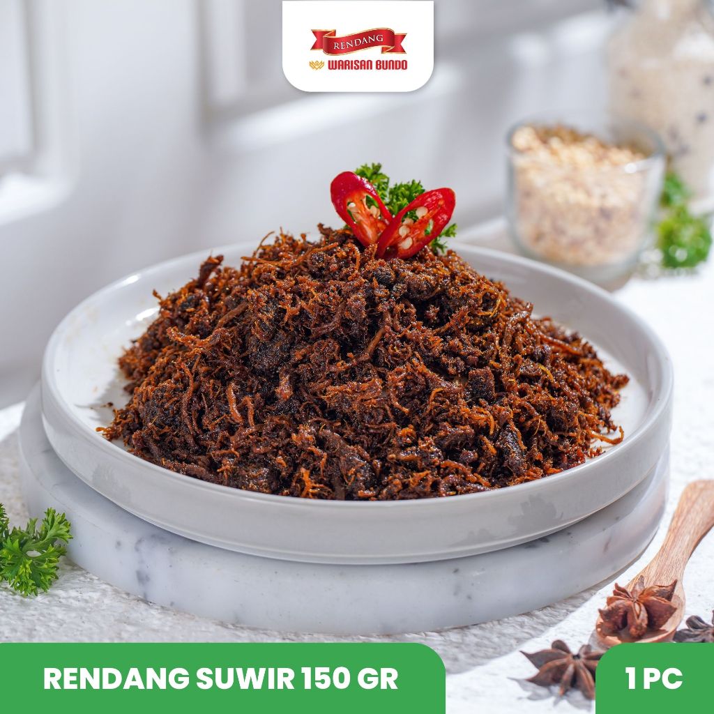 Jual Rendang Warisan Bundo - Paket Mix Rendang Daging Suwir & Paru ...