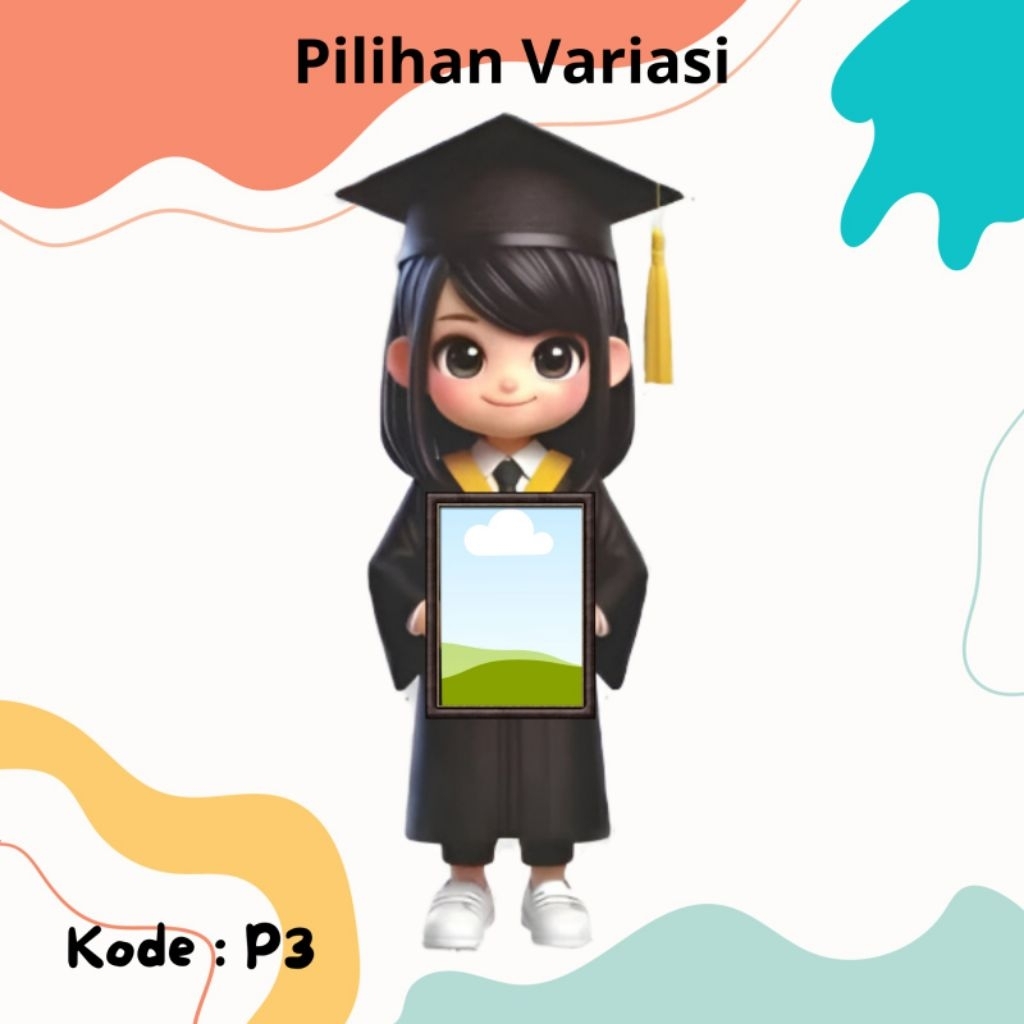 Jual Piala Wisuda Akrilik Custom | Plakat Akrilik Karakter Graduation ...
