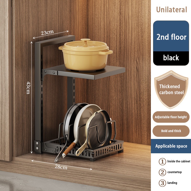 Jual Wildwind Rak Panci Wastafel Dapur Di Bawah Rak Rak Pot Rak Panci ...