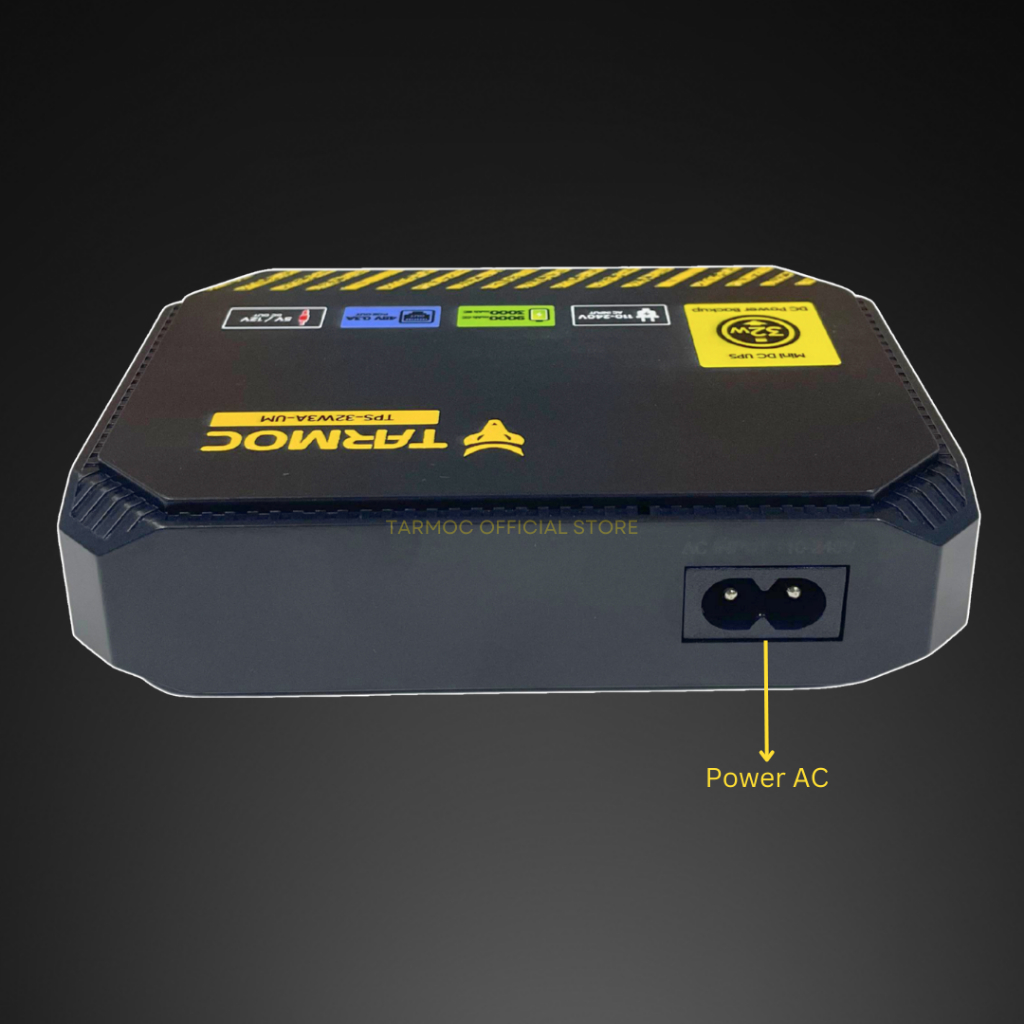 Jual Tarmoc TPS-32W3A-UM | Mini UPS DC Power Supply 5V/2A,12V/2A | POE ...