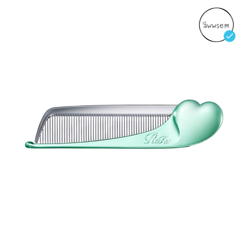 Jual ReFa HEART COMB Chrome Stainless Steel Bangs Comb Original Japan ...