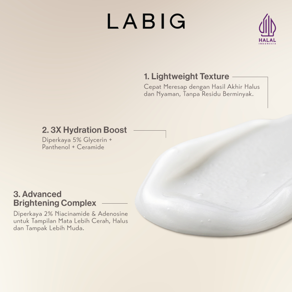 Jual LABIG All Glow & Refining Eye Cream 30g | Eye Cream Untuk Mata ...