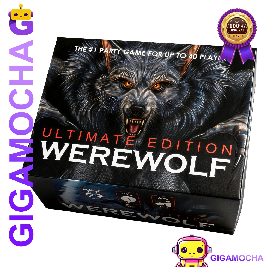 Jual Werewolf Ultimate Edition Original Card Game - PREMIUM 18 ROLE ...