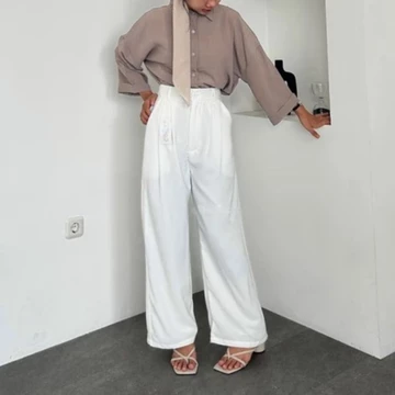 Loose Pants 332 PETITE SIZE Celana Kulot Anti Kusut Trousers Kantor Formal Casual 33293