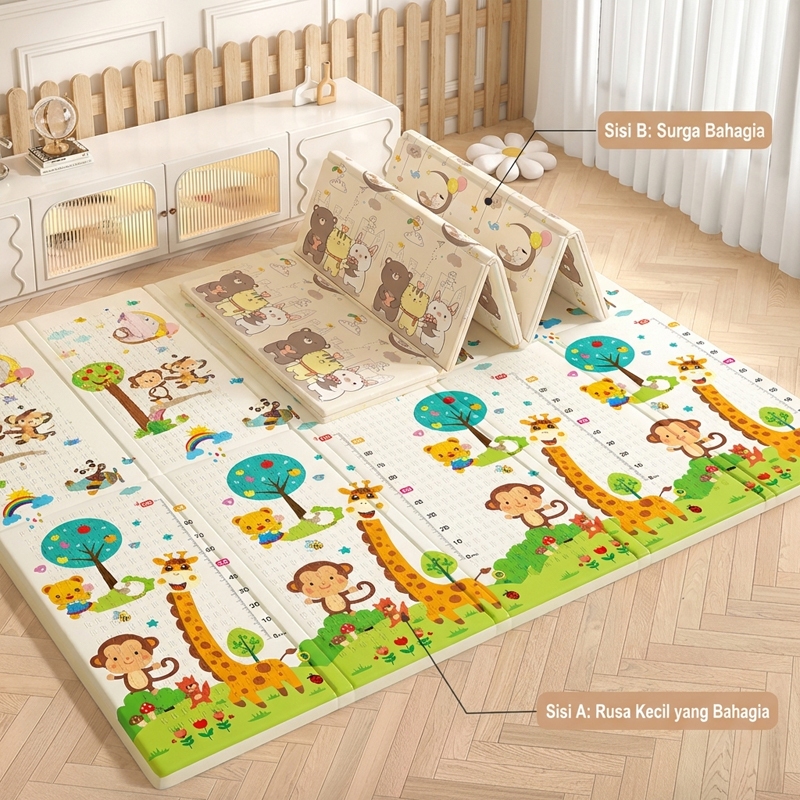 Jual Karpet Lipat Bayi Tikar Bermain Matras Bayi Asli Busa XPE Tebal ...