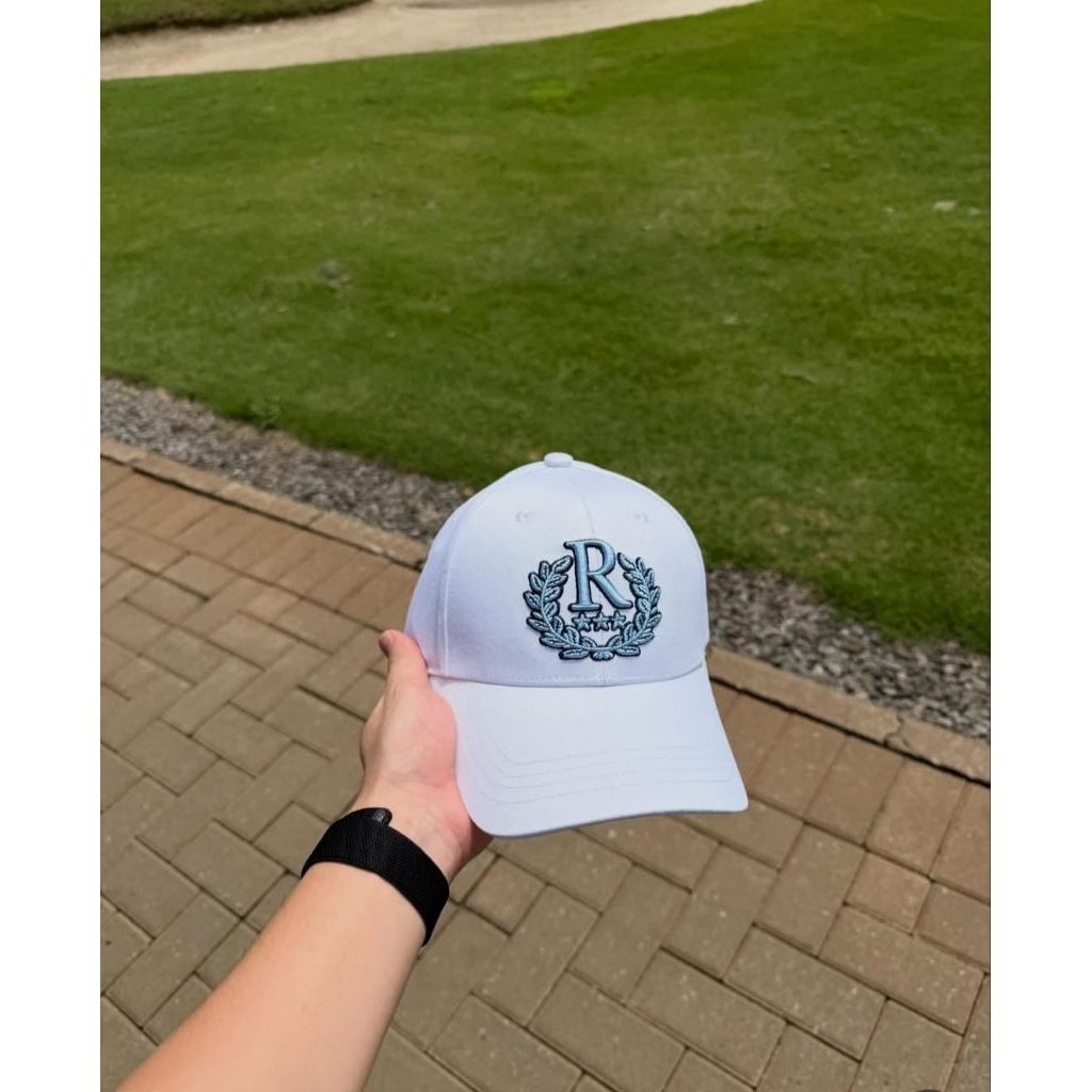 Jual [ORIGINAL 100% ] RUCAS Crown White Blue Cap | Shopee Indonesia