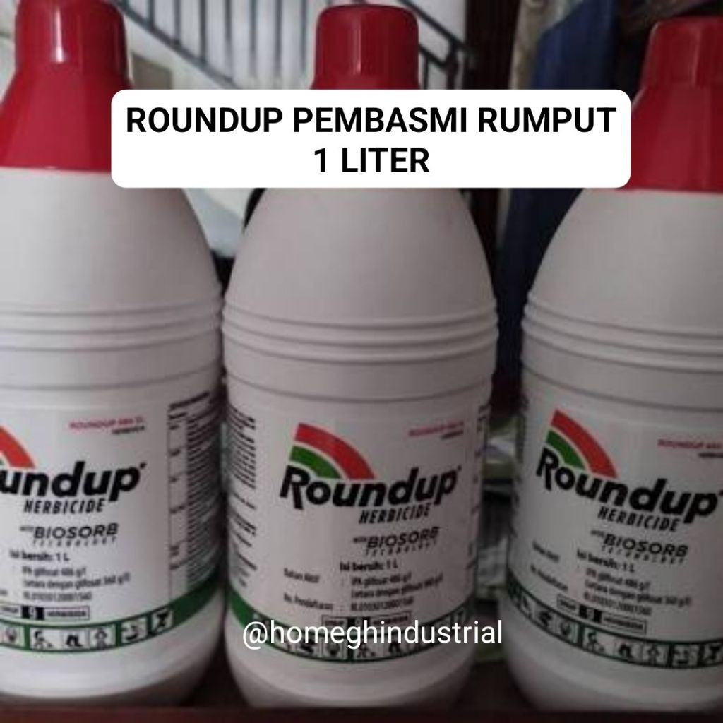 Jual Roundup 1 liter / pembasmi rumput 1 liter / roundup biosorb ...
