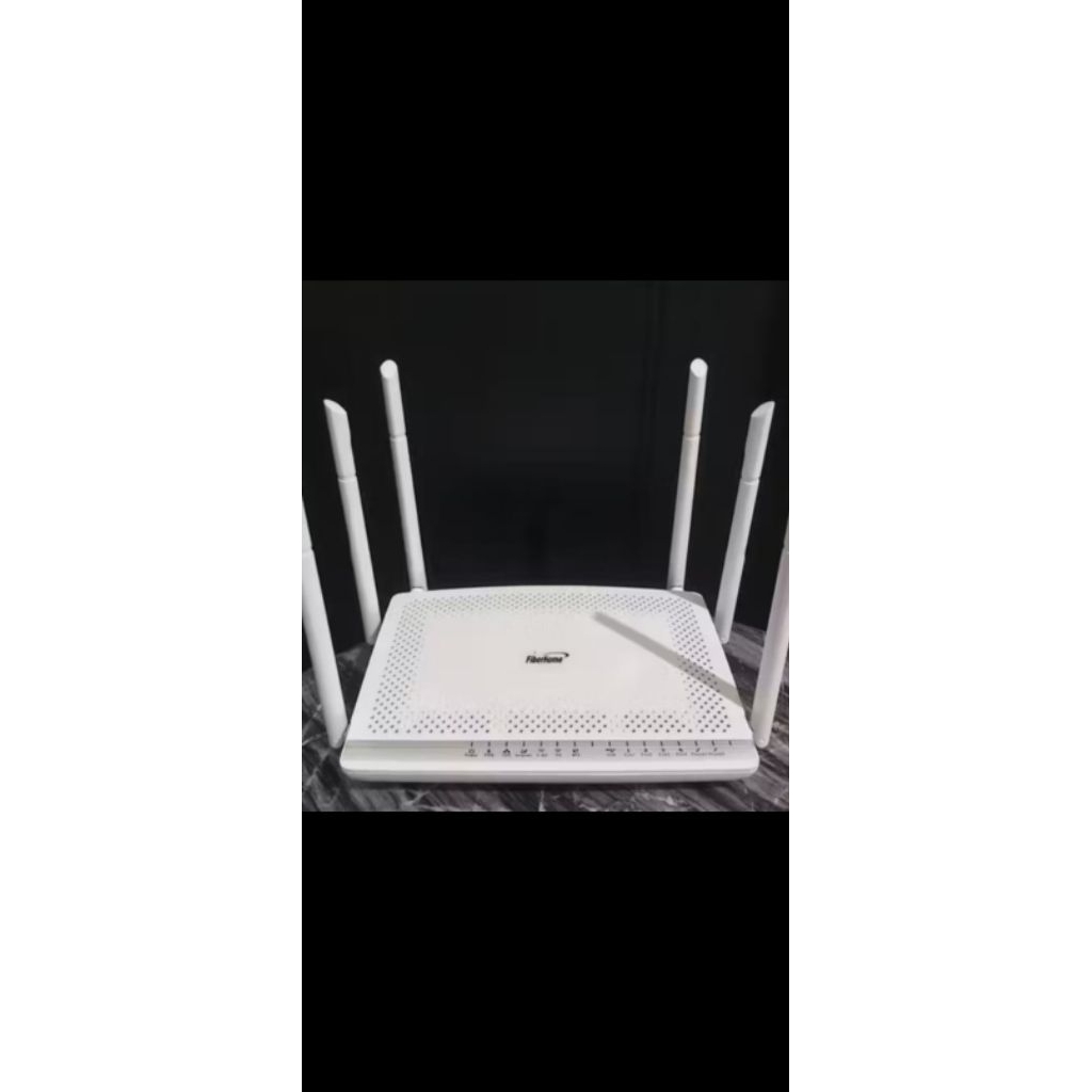 Jual ROUTER WIFI FIBERHOME HG8245N 6 ANTENA | Shopee Indonesia