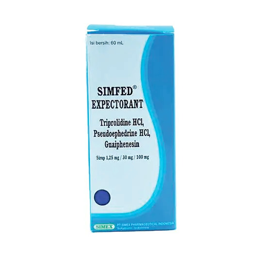 Jual SIMFED EXPECTORANT SIRUP 60ML | Shopee Indonesia